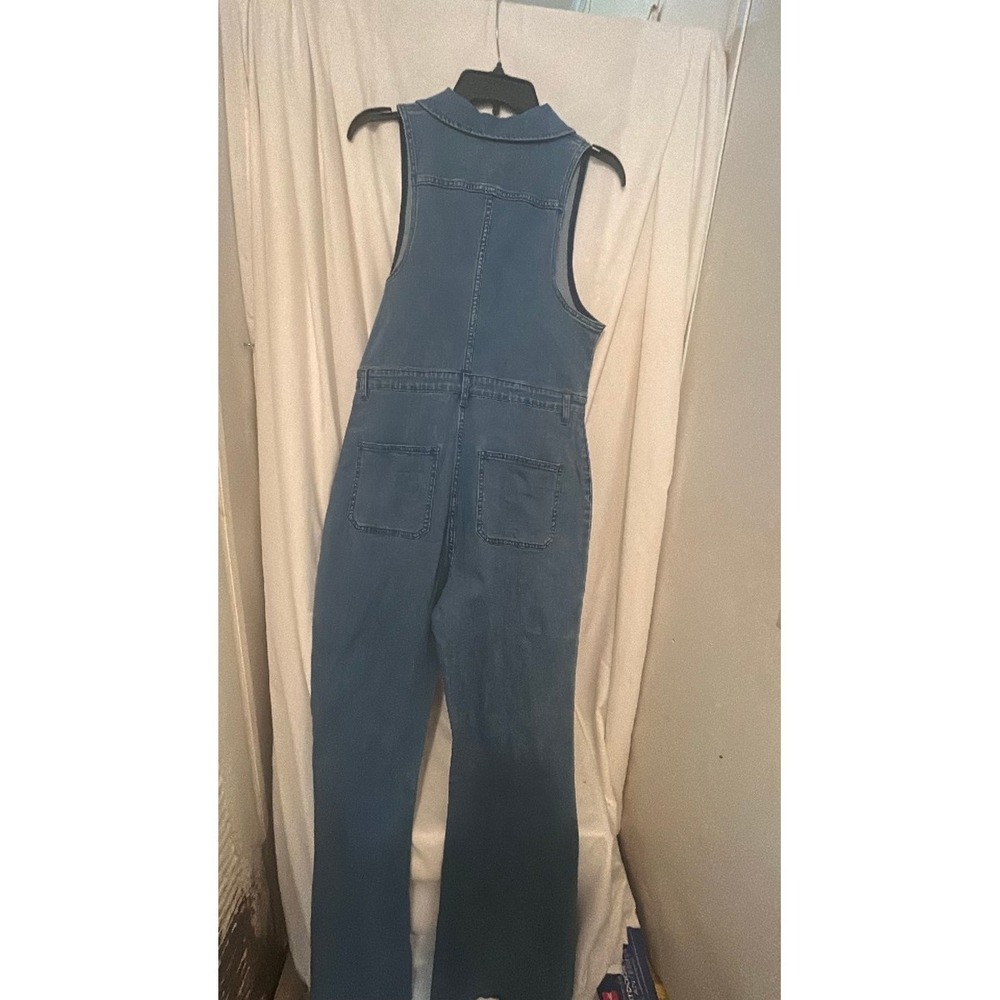 Cider Denim Zip-Front Jumpsuit - Picture 5 of 6